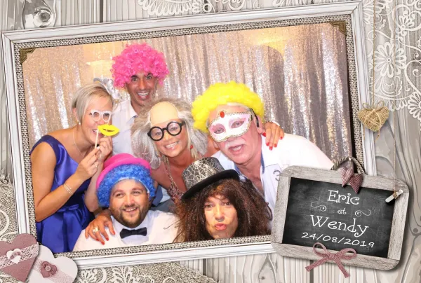 Exemple photo photobooth mariage