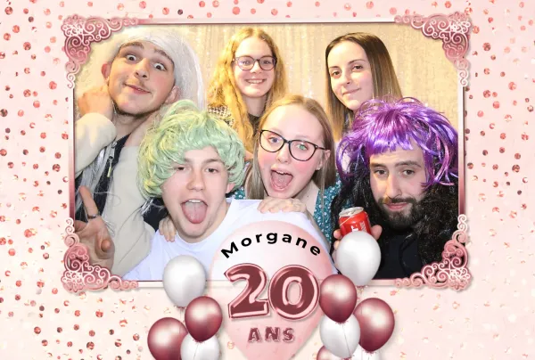 Exemple photo photobooth anniversaire