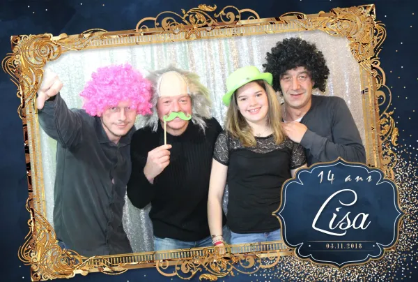 Exemple photo photobooth anniversaire