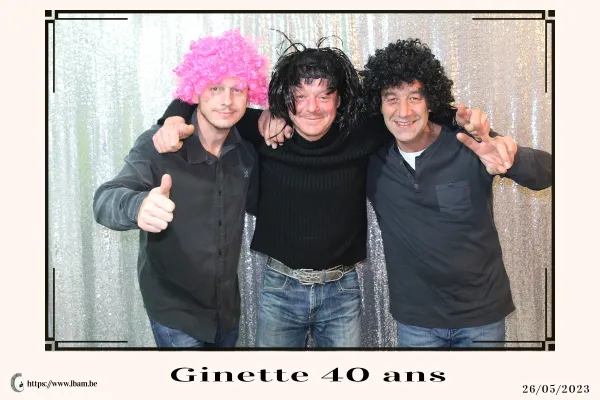 Exemple de cadre photo personnalisé photobooth