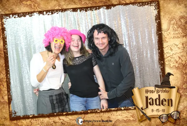 Exemple de cadre photo personnalisé photobooth