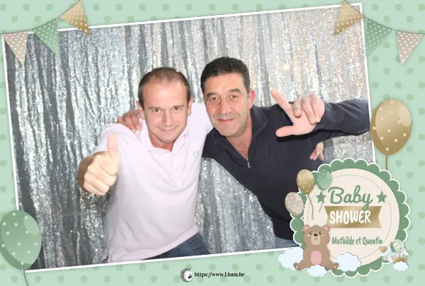 Exemple de cadre photo personnalisé photobooth