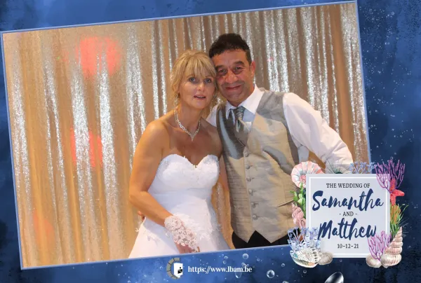 Exemple de cadre photo personnalisé photobooth