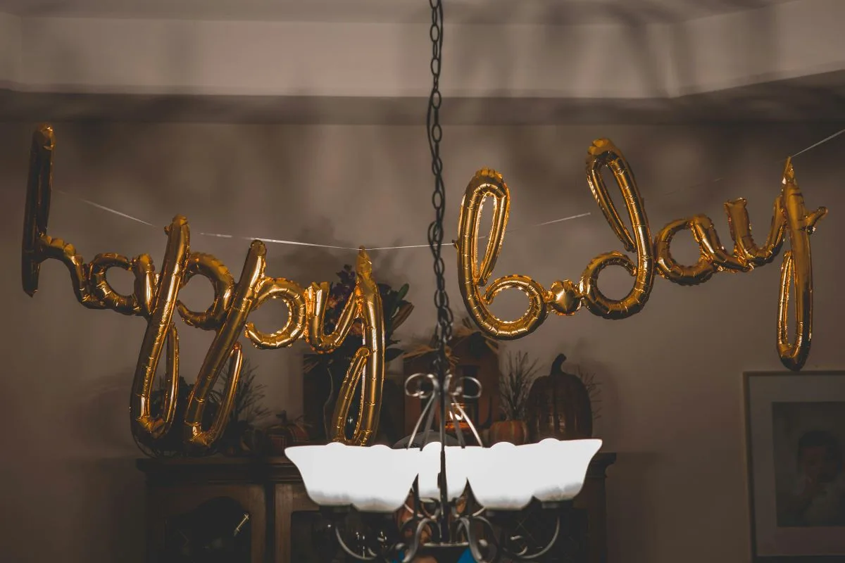 Birthday photobooth
