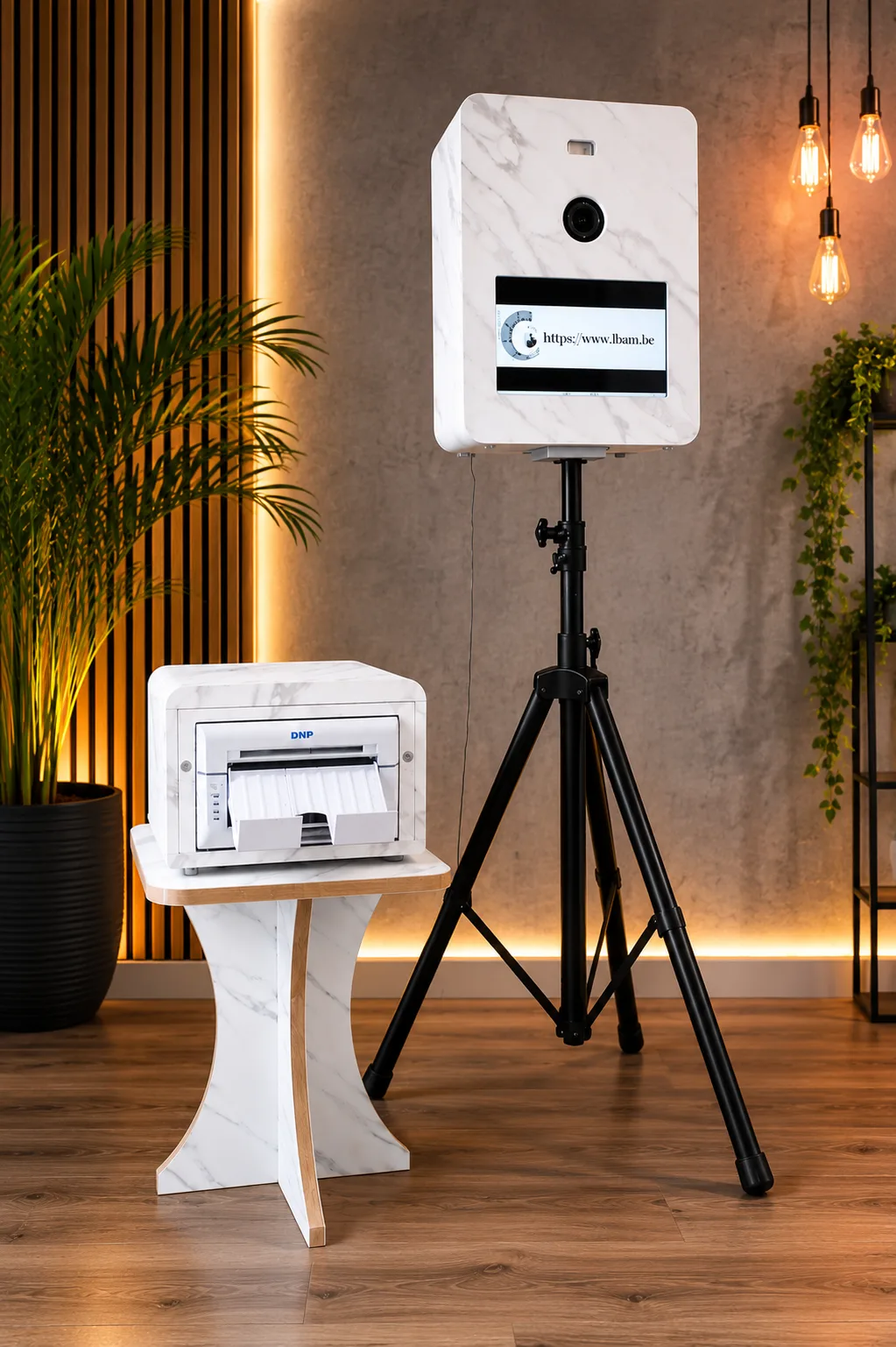 Photobooth La Box à Moments per un evento a Couvin