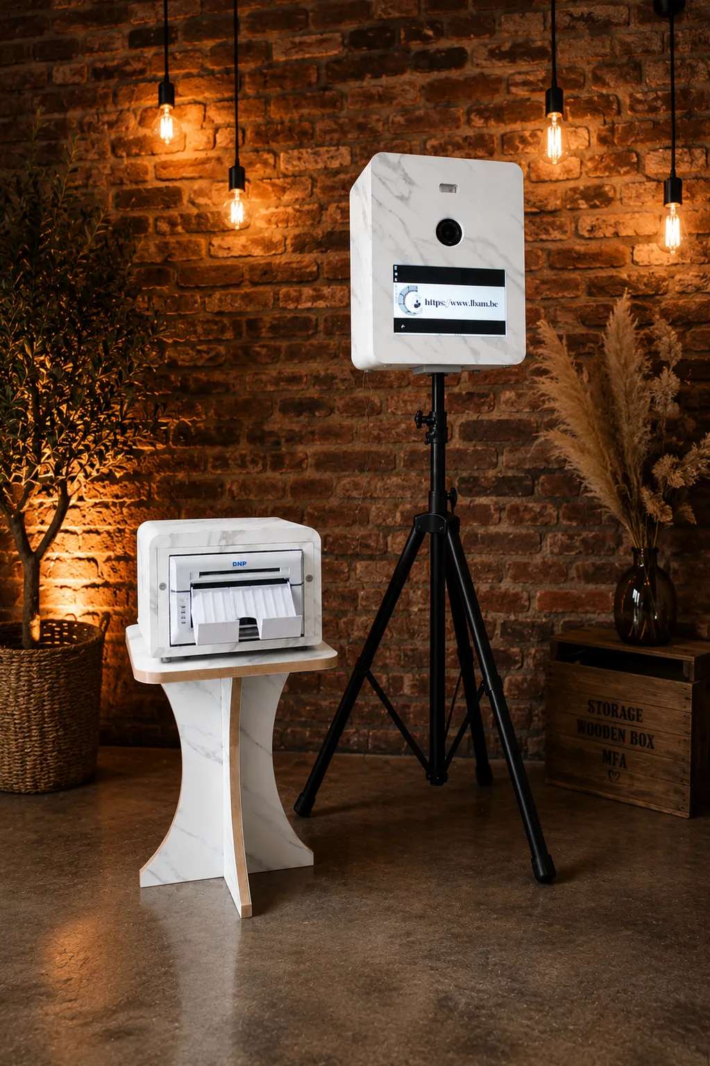 Photobooth La Box à Moments voor huwelijk